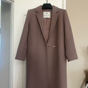 Stedman coat - Aritzia - mauve tone size 2xs